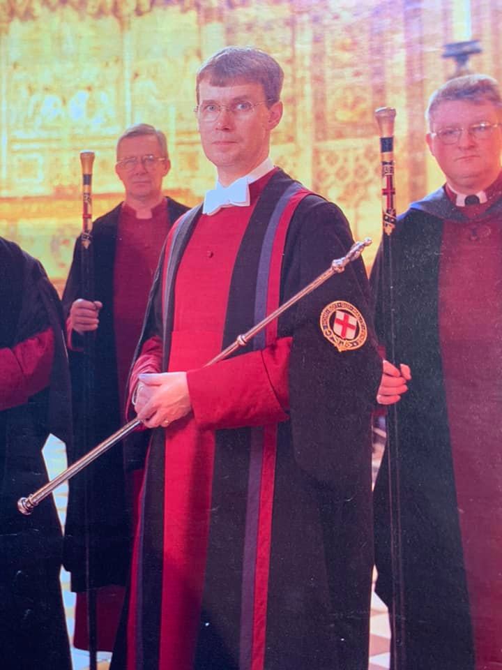 David as Dean's Virger of St George's Chapel, Windsor Castle (1 of 2)